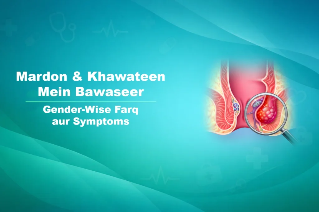 Mardon aur khawateen mein bawaseer ka farq aur alamat
