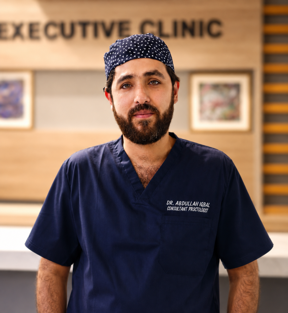 Dr. Abdullah Iqbal — Consultant Laser Proctologist, Karachi